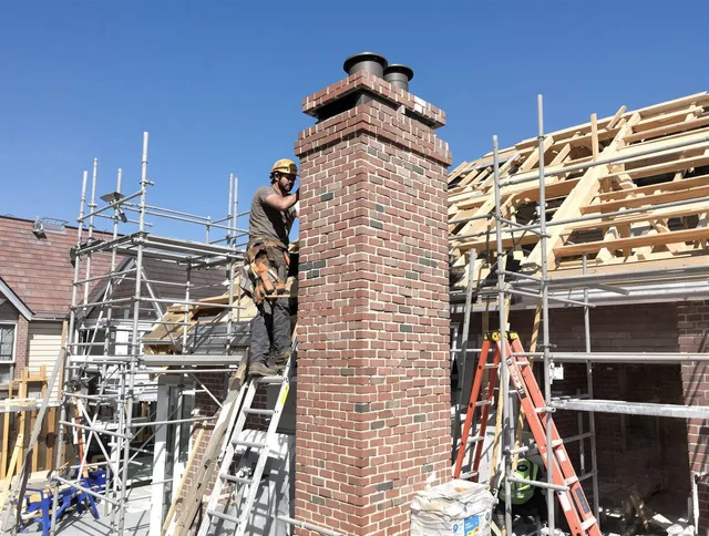 New chimney installation completed by Holbrook Chimney Sweep in Holbrook, MA